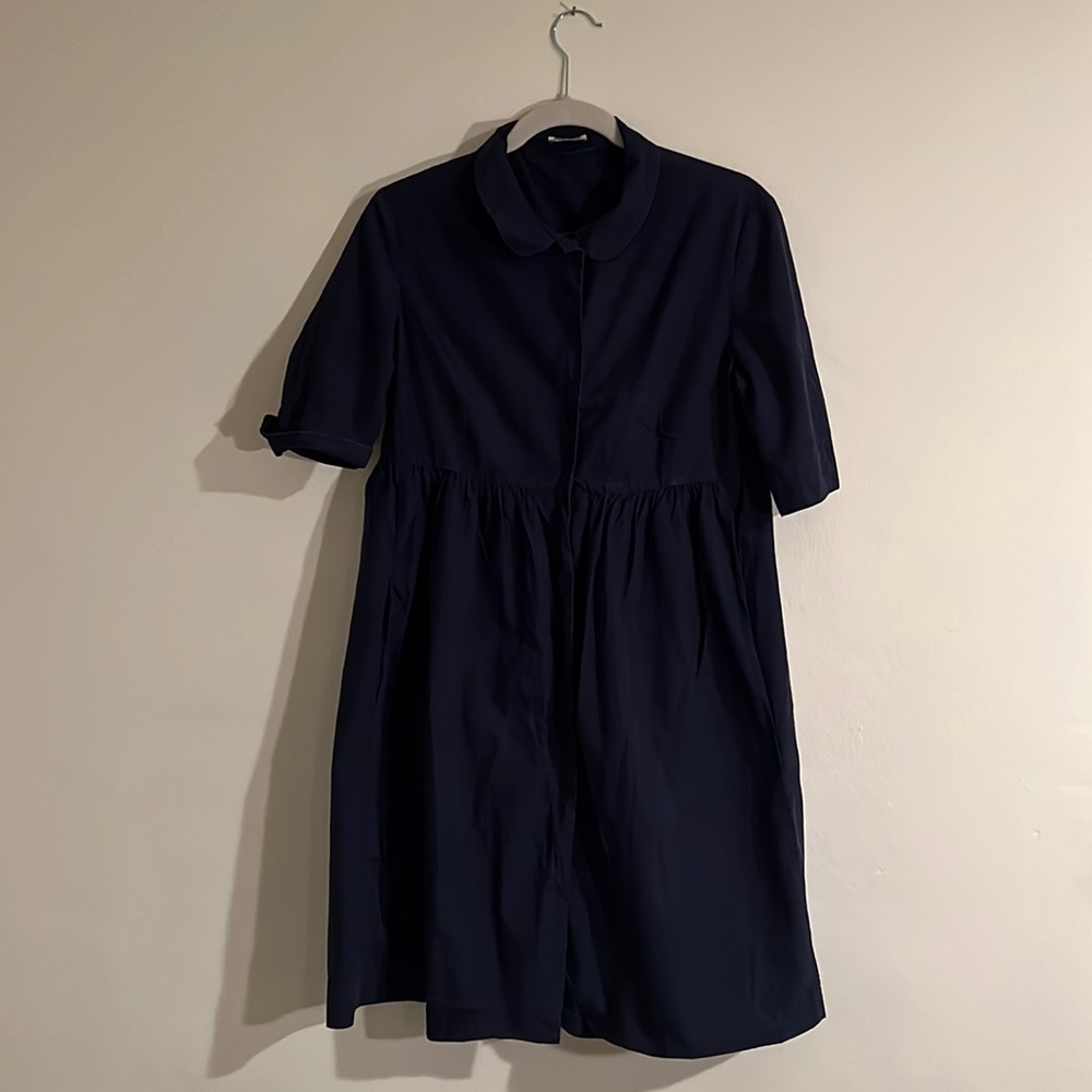 Cotton miu miu smock dress